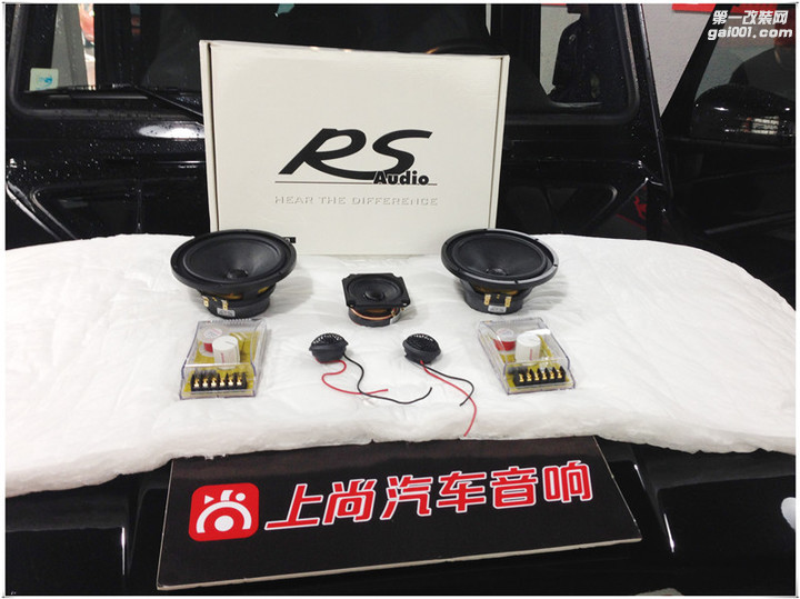 西安上尚奔驰G63无损升级 音响改装 音响升级 汽车隔音