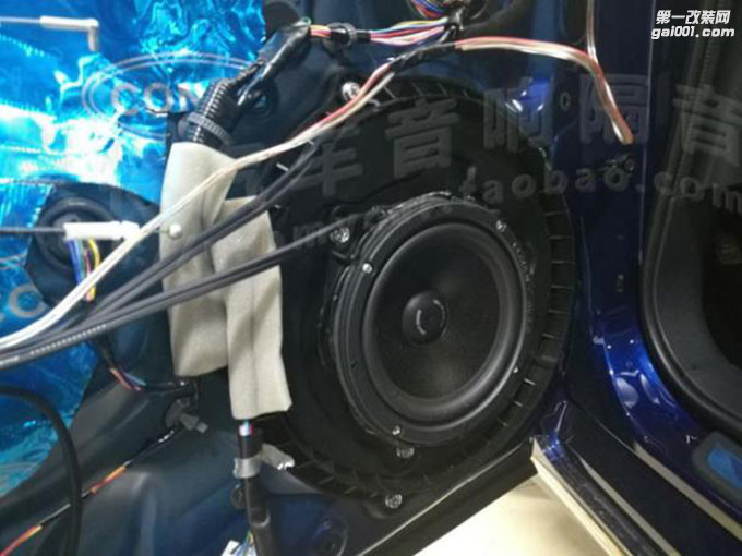 【广州康特】英菲尼迪Q50L汽车音响升级德国GLADEN ZERO PRO165
