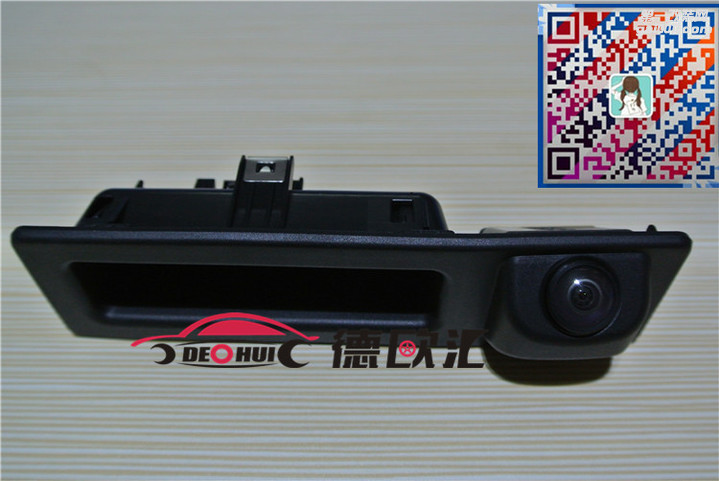 湖南长沙宝马X3改装原厂倒车影像 倒车摄像头ID5系统F25...