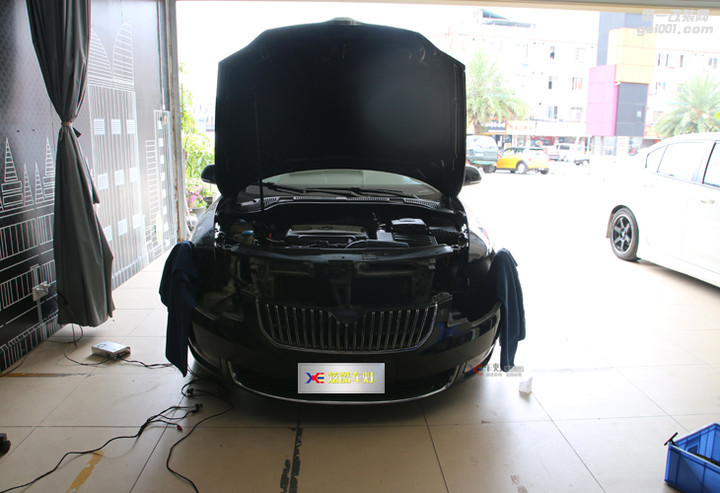 广州专业汽车改装大灯斯柯达速派升级Q5双光透镜氙气灯