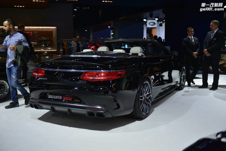 2017法兰克福IAA：Brabus Rocket 900敞篷车