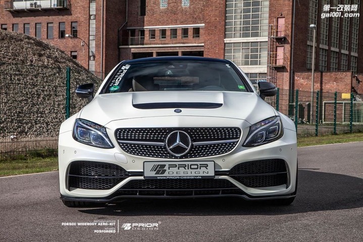 Prior Design发布奔驰AMG C63轿跑车宽体套件