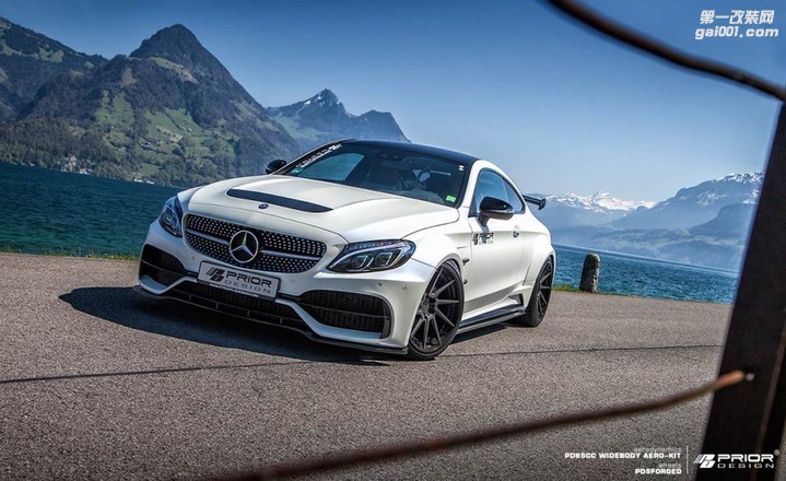 Prior Design发布奔驰AMG C63轿跑车宽体套件