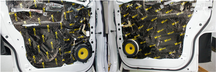 东莞日产NV200无损改装最新款德国RS能量两分频喇叭-精致汽车