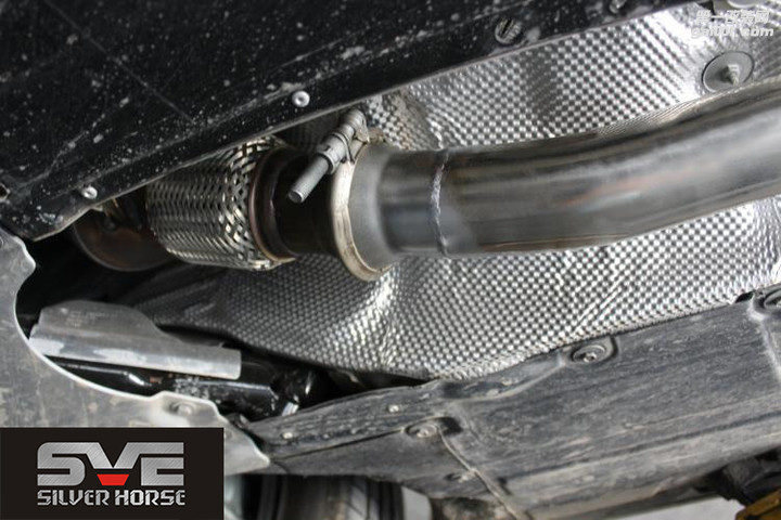 宝马3系改装排气管升级中尾段阀门排气系统