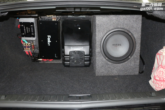 广州汽车音响改装沃尔沃S80安装芬朗DSP10pro主动三分频音响