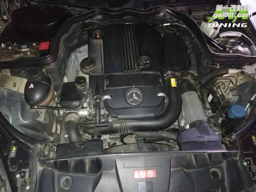 奔驰-E260 Coupe 1.8T刷ECU，升级英国ATA-Tuning程序