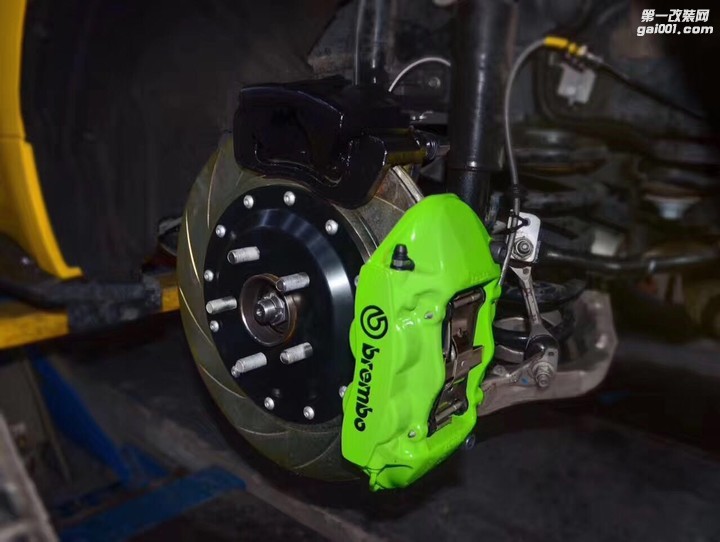 福特野马刹车升级改装brembo GT前六后四刹车卡钳套装