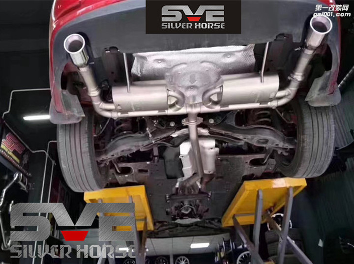 马自达6昂科塞拉阿特兹改装排气管升级中尾段阀门排气跑...