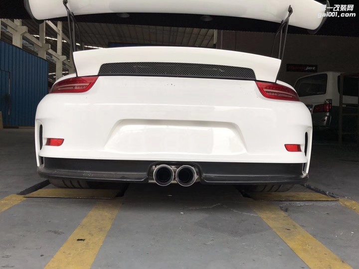 保时捷911 GT3 RS 改装RES尾段高性能排气系统；