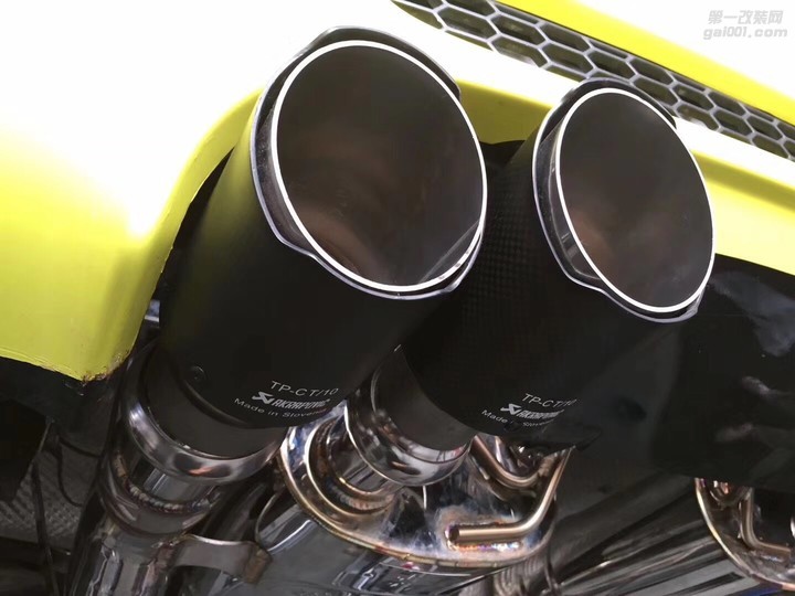 宝马V8 M3 改装RES中尾段智能电子可变阀门排气+APP控制系统;