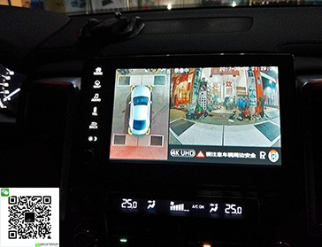 本田URV改装360度全景行车记录仪
