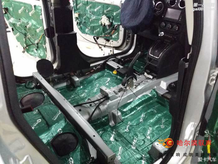 露华浓汽车扬声器、功率放大器 哈尔滨JEEP指南者改装露华...