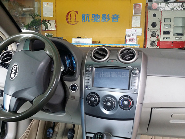 广州比亚迪G3改装惠威C2000汽车音响 广州航驰汽车影音