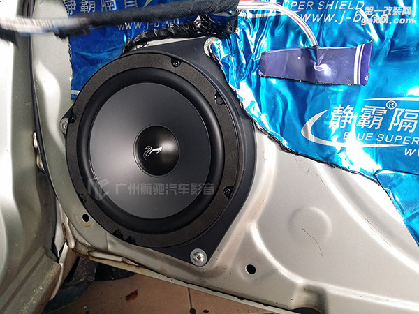 广州比亚迪G3改装惠威C2000汽车音响 广州航驰汽车影音