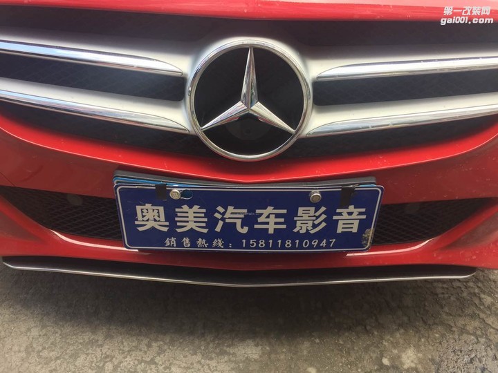 深圳奔驰B级B200改装360全景行车记录仪倒车影像