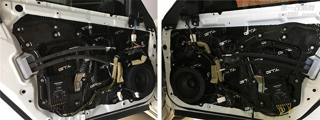 5 前门板使用GT止震板进行隔音，为丹麦丹拿ESOTAN232中低音喇叭打造良好的发声条件.jp.jpg