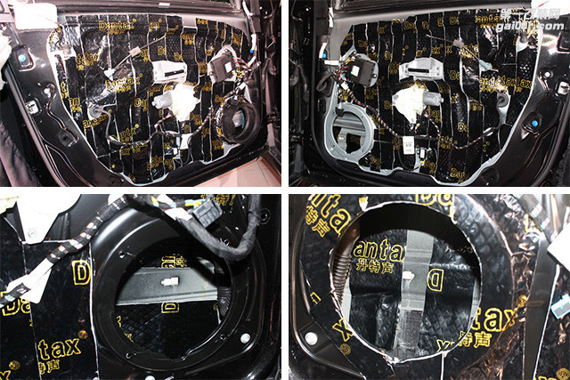 6 使用丹特声止震板对前门板进行双层隔音处理，增强钣金刚性，抑制共振，并使门板形成.jpg