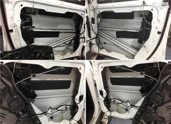 西安上尚奔驰ML350汽车音响改装德国RS系列 全车3M隔音升级