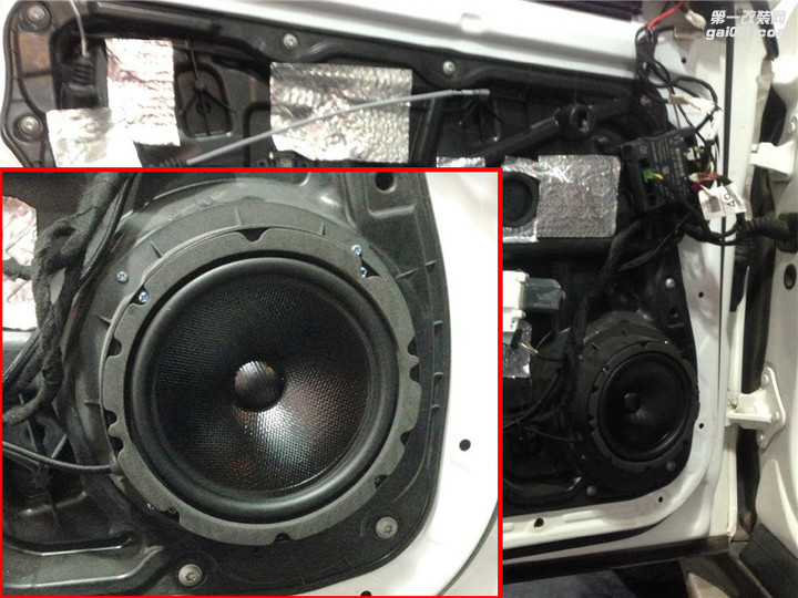 西安上尚奔驰ML350汽车音响改装德国RS系列 全车3M隔音升级