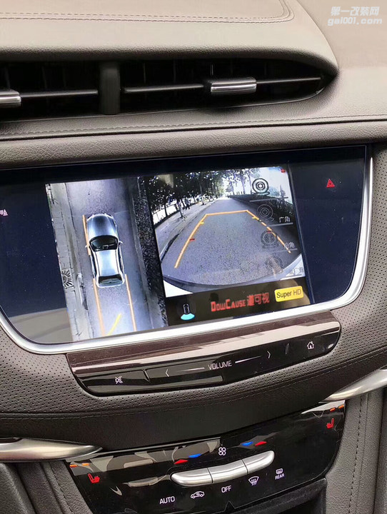 凯迪拉克XT5改装道可视360度全景行车记录仪