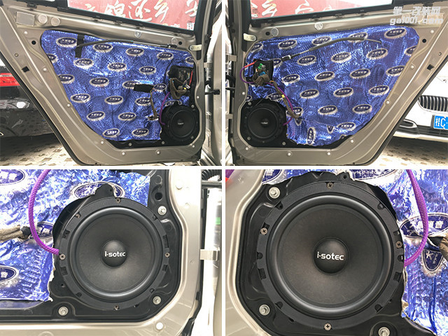 简单改大提升 沃尔沃S60L改装丹拿232二分频—桂林卖音乐作品