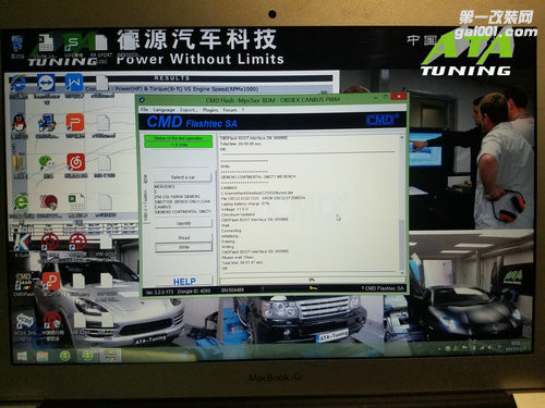 奔驰E260L CGi 1.8T刷ECU，升级英国ATA-Tuning程序