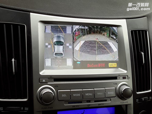 现代维拉克斯改装道可视360°全景行车记录仪