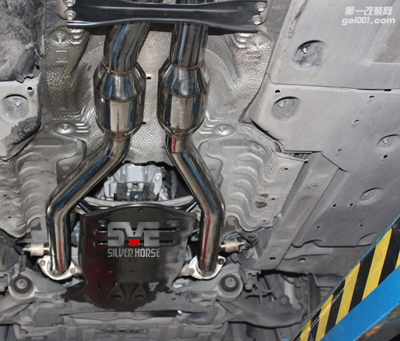 雷克赛IS250改装中尾段阀门双边单出排气