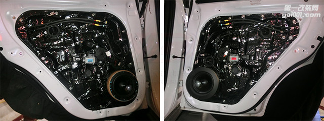 重庆渝大昌 起亚KX5 汽车音响改装 意大利史泰格SG650C两分频