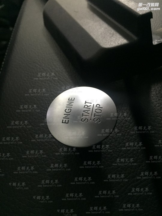 奔驰GL400改原厂一键启动 无钥匙进入 北京星辉无界奔驰改装