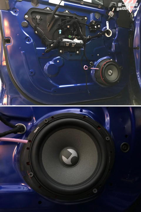 6 德国艾索特ES-165.2中低音喇叭安装于门板原位.jpg
