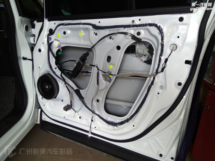 广州汽车隔音 本田艾力绅改装大能四门、尾门、引擎盖隔音