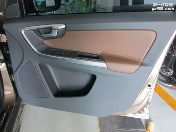 潍坊沃尔沃XC60汽车音响改装升级 门板隔音降噪