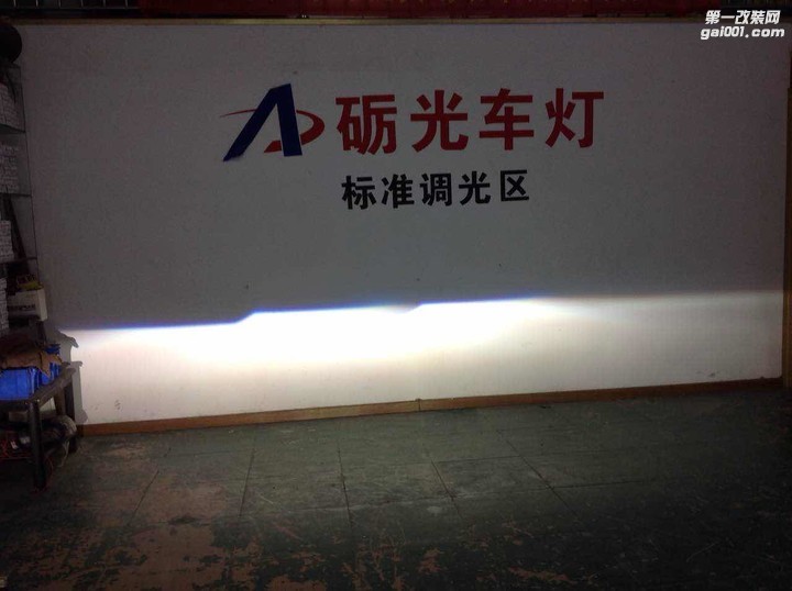 广州专业改灯 传祺GA5大灯升级海拉5双光透镜+红色恶魔眼