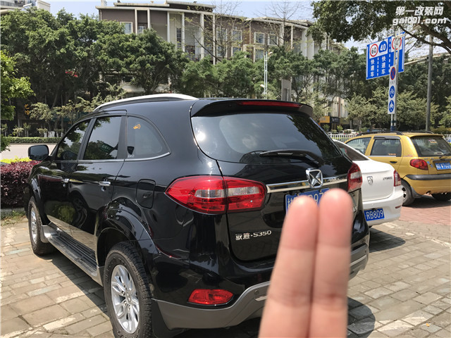 江铃驭胜S350汽车音响改装雷朋887、550隔热膜—柳州金手指...