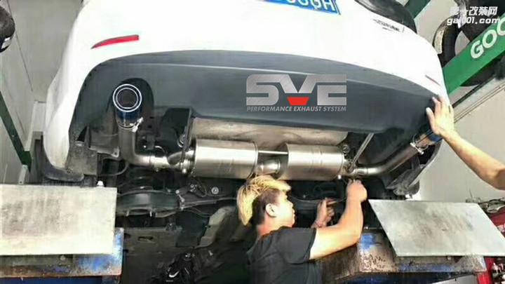 马自达阿特兹升级中尾段可变阀门排气管改装