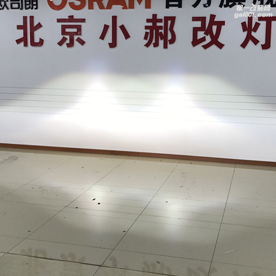 凯迪拉克ATSL改灯改装海拉5透镜北京小郝改装HID氙气大灯总成