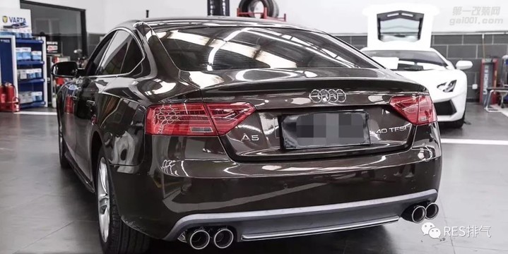 Audi A5 2.0T B8 RES全段智能电子可变阀门排气