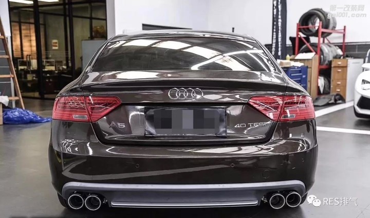 Audi A5 2.0T B8 RES全段智能电子可变阀门排气