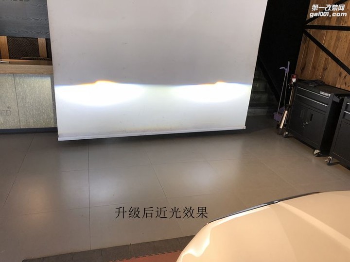 天津无界ATSL升级LED双光透镜案例