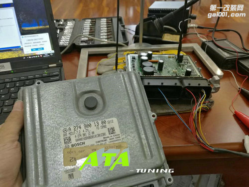 奔驰V260L刷ECU，升级英国ATA-Tuning程序