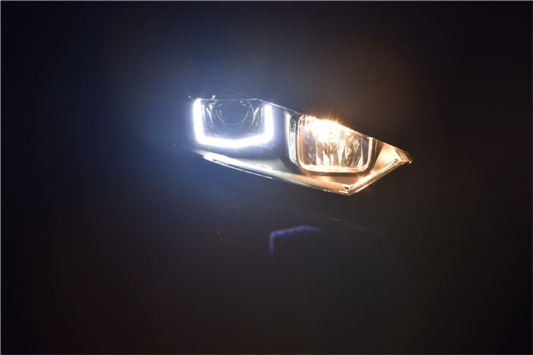 大众嘉旅透镜改装LED大灯升级改装 氙气灯改装 专车专业U...