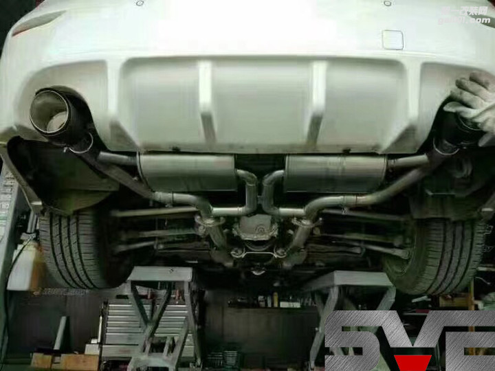 肇庆英菲尼迪Q50L改装SVE中尾段阀门排气