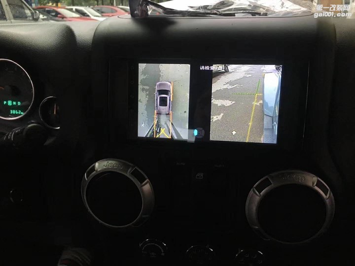 牧马人改装道可视360度全景行车记录仪
