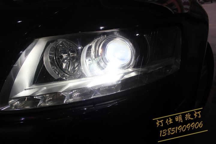 南京奥迪A6车灯改装