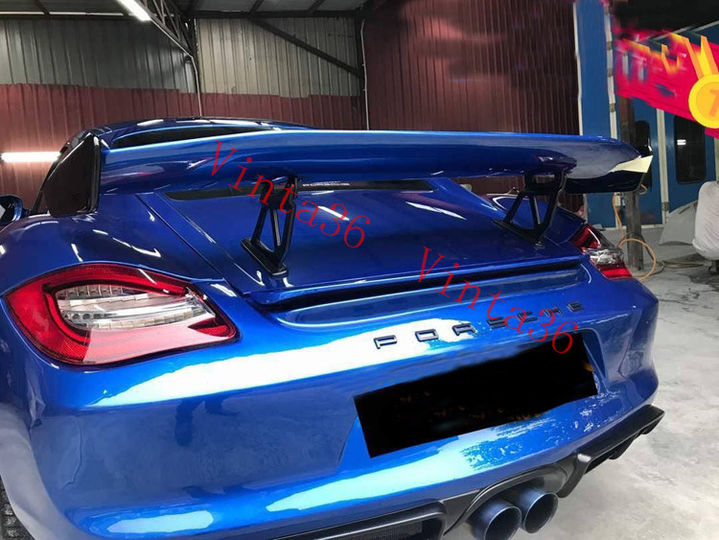 09-12保时捷987卡曼Cayman Boxster改装GT4大包围 987 GT4前杠 尾翼