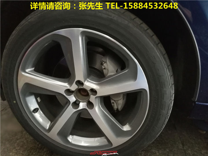 成都 奥迪Q5-3.0T 改装BREMBO GT6大六卡钳鲍鱼 及SUPE R 后加大.....