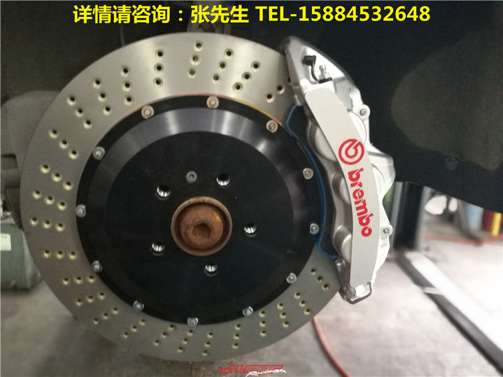 成都 奥迪Q5-3.0T 改装BREMBO GT6大六卡钳鲍鱼 及SUPE R 后加大.....