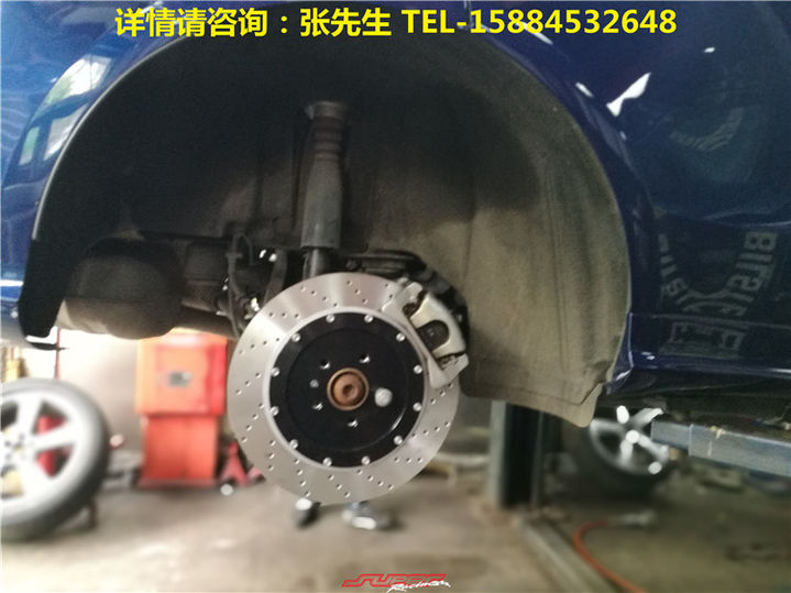 成都 奥迪Q5-3.0T 改装BREMBO GT6大六卡钳鲍鱼 及SUPE R 后加大.....